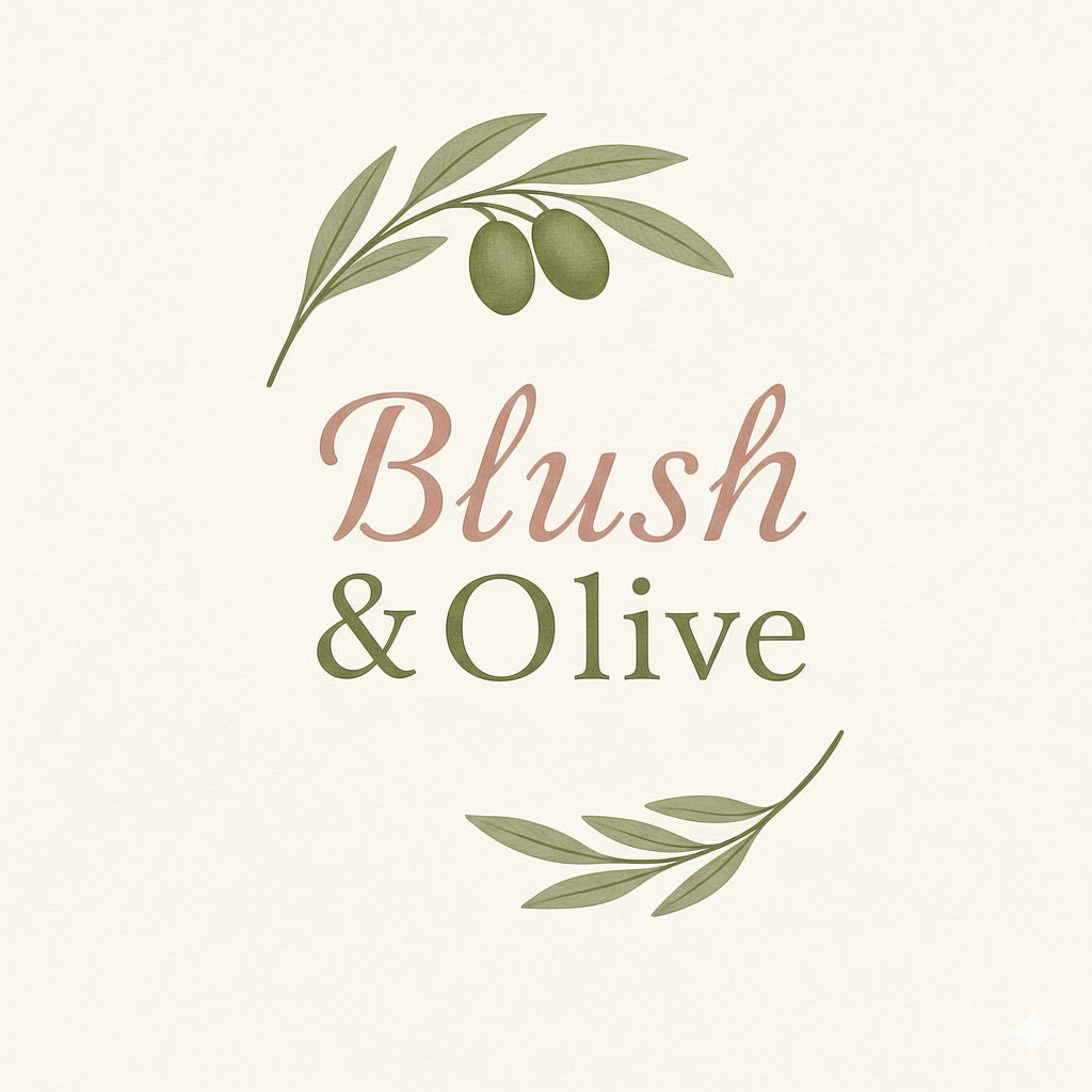 Blush & Olive Catering Logo